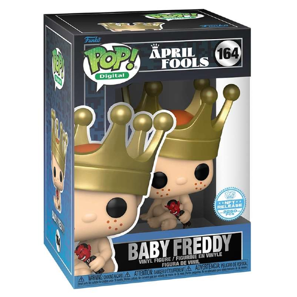 Funko Pop! Digital NFT April Fools Baby Freddy 164 Exclusivo