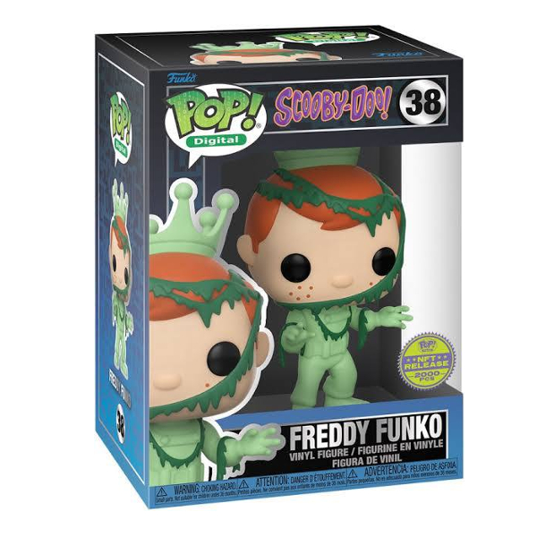 Funko Pop! Digital NFT Animation Scooby-Doo Freddy Funko 38 Exclusivo