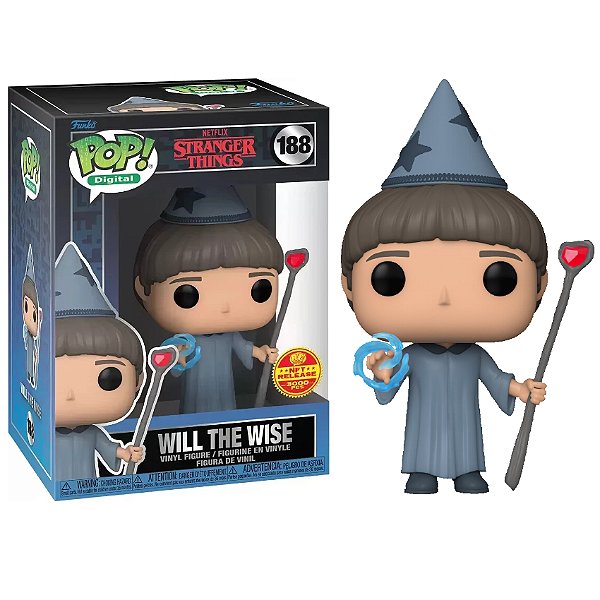 Funko Pop! Digital NFT Television Stranger Things Will The Wise 188 Exclusivo