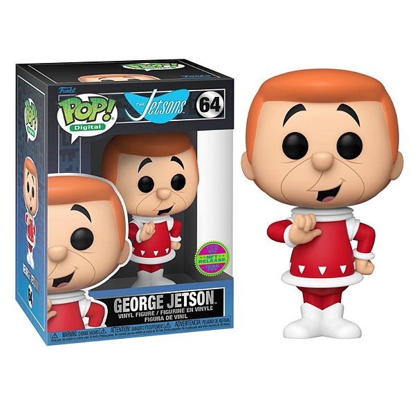 Funko Pop! Digital NFT Animation The Jetsons George Jetson 64 Exclusivo