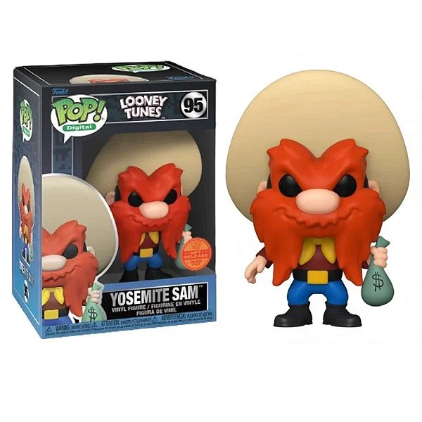 Funko Pop! Digital NFT Animation Looney Tunes Yosemite Sam 95 Exclusivo