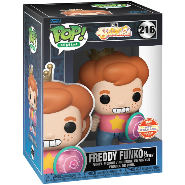 Funko Pop! Animation Steven Universe Freddy Funko As Steven 216 Exclusivo NFT