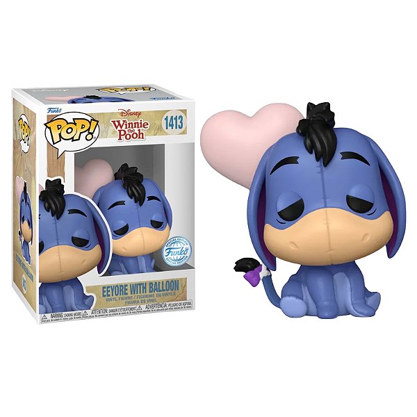 Funko Pop! Disney Ursinho Pooh Eeyore With Balloon 1413 Exclusivo