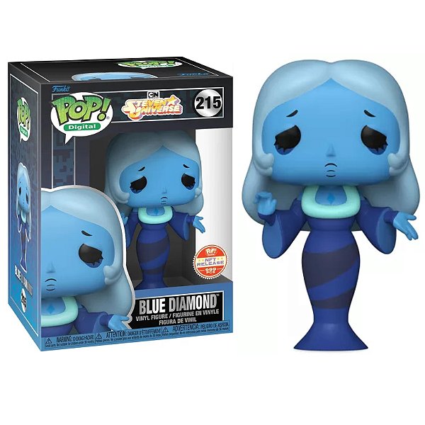 Funko Pop! Digital NFT Animation Steven Universe Blue Diamond 215 Exclusivo 999 Pcs