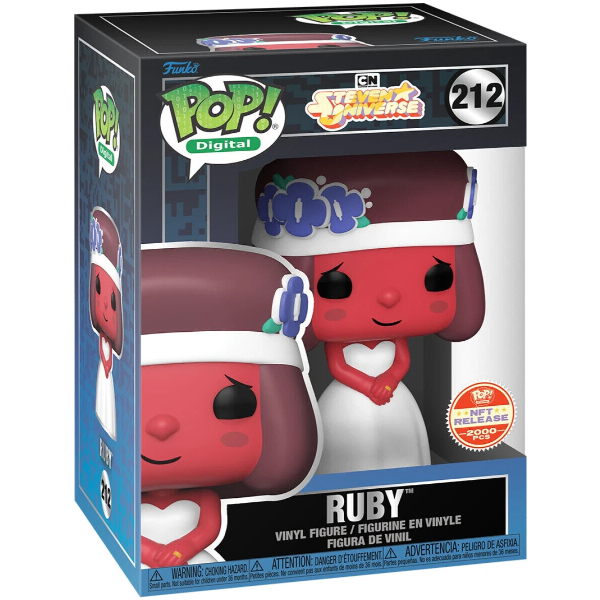Funko Pop! Digital NFT Animation Steven Universe Ruby 212 Exclusivo