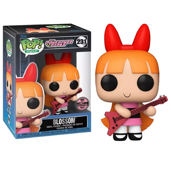 Funko Pop! Digital NFT As Meninas Superpoderosas Florzinha Blossom 231 Exclusivo 1900 Pcs
