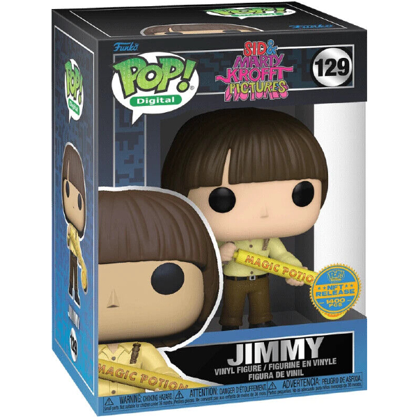 Funko Pop! Digital NFT Sid & Marty Krofft Jimmy 129 Exclusivo