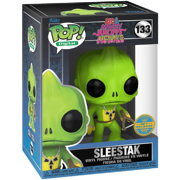 Funko Pop! Digital NFT Sid & Marty Krofft Sleestak 133 Exclusivo