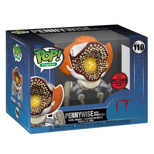 Funko Pop! Digital NFT Filme IT Pennywise 110 Exclusivo