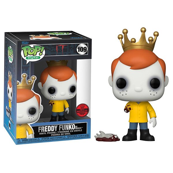 Funko Pop! Digital NFT Filme IT Freddy Funko As Georgie 109 Exclusivo