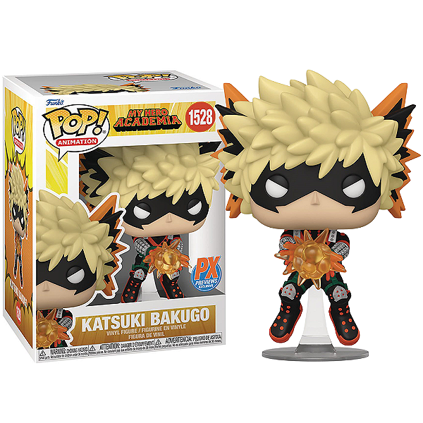 Funko Pop! Animation My Hero Academia Katsuki Bakugo 1528 Exclusivo