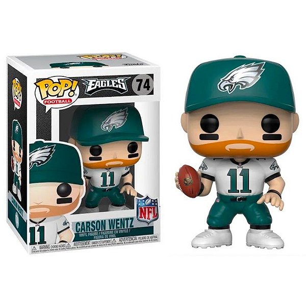 Funko Pop! Football NFL Eagles Carson Wentz 74