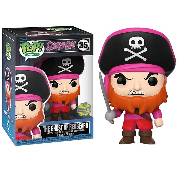 Funko Pop! Digital NFT Scooby-Doo The Ghost Of Redbeard 35 Exclusivo