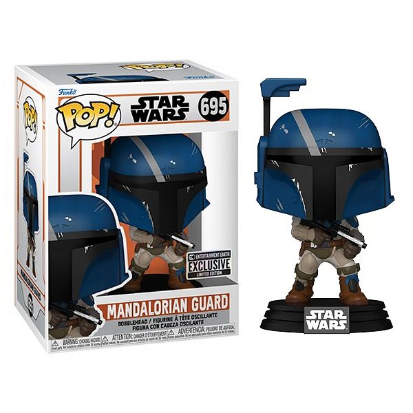 Funko Pop! Television Star Wars Mandalorian Guard 695 Exclusivo