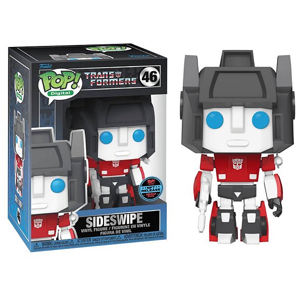 Funko Pop! Digital NFT Transformers Sideswipe 46 Exclusivo