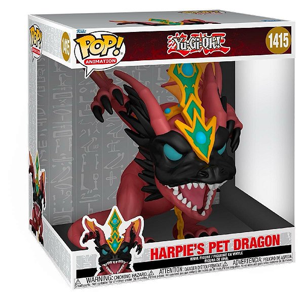 Funko Pop! Animation YU-GI-OH Harpies Pet Dragon 1415 10 Polegadas