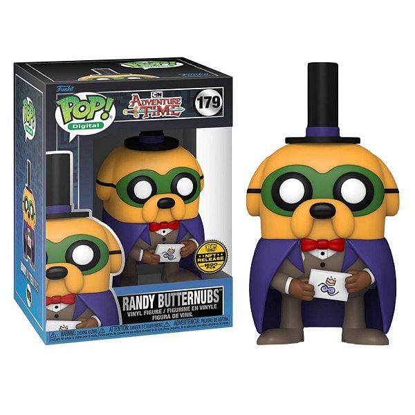 Funko Pop! Digital NFT Animation Adventure Time Randy Butternubs 179 Exclusivo
