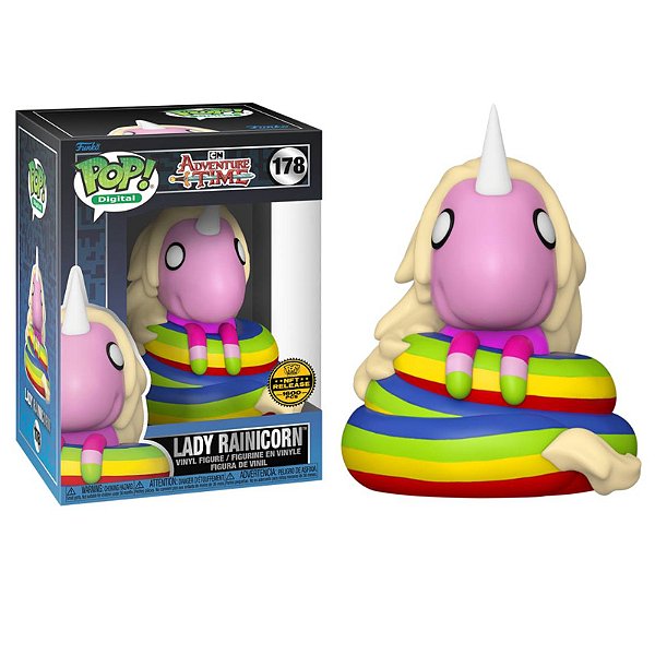 Funko Pop! Digital NFT Animation Adventure Time Lady Rainicorn 178 Exclusivo