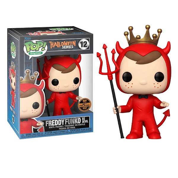 Funko Pop! Digital NFT Halloween Series Freddy Funko As Devil 12 Exclusivo