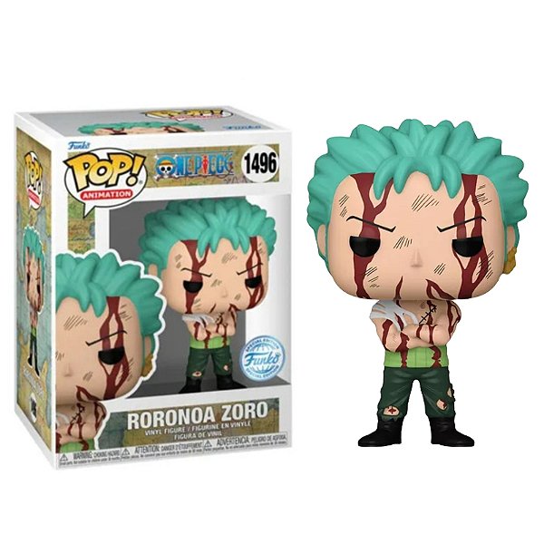 Funko Pop! Animation One Piece Roronoa Zoro 1496 Exclusivo