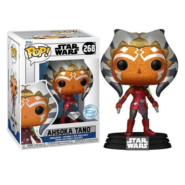Funko Pop! Television Star Wars Ahsoka Tano 268 Exclusivo Diamond