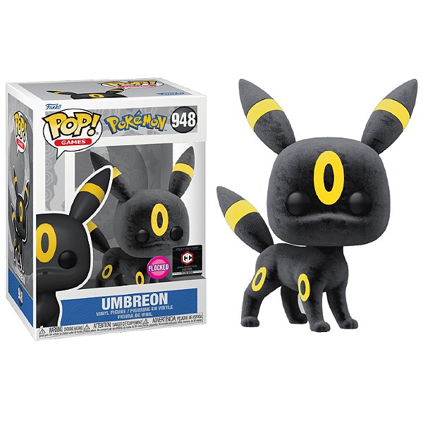 Funko Pop! Games Pokemon Umbreon 948 Exclusivo Flocked