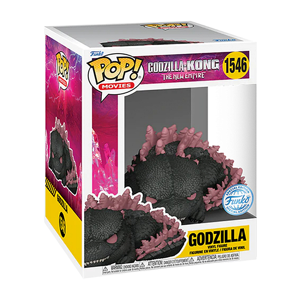 Funko Pop! Filme Godzilla e Kong: O Novo Império Godzilla 1546 Exclusivo