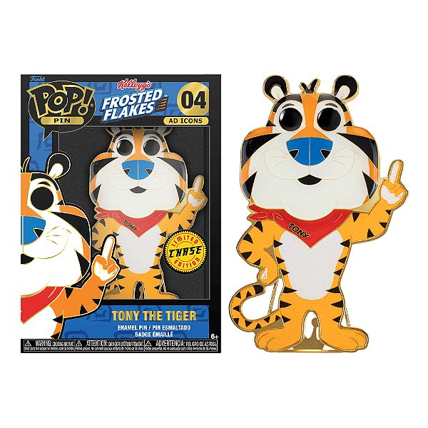Funko Pop Pin! Ad Icons Frosted Flakes Tony the Tiger 04 Exclusivo Chase