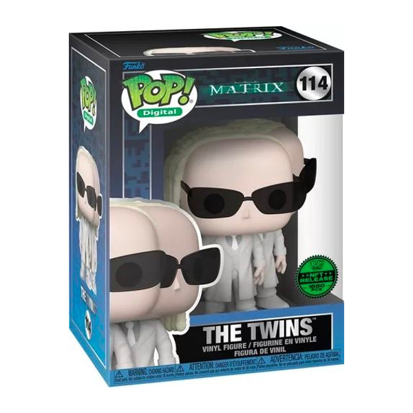 Funko Pop! Digital NFT Filme Matrix The Twins 114 Exclusivo
