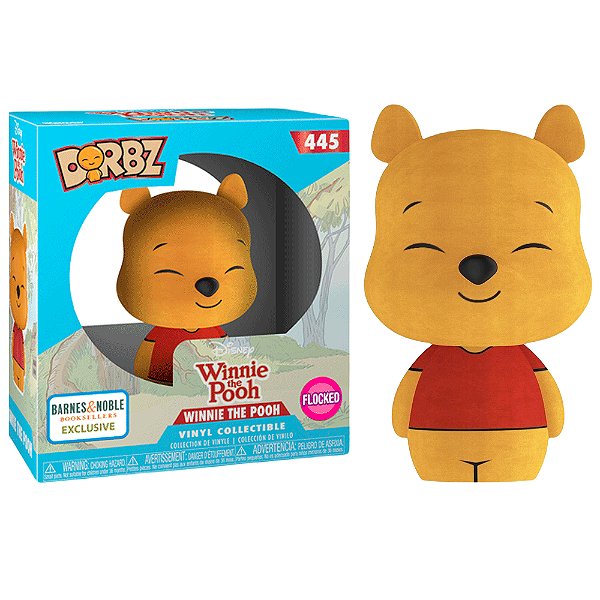 Funko Pop! Dorbz Animation Winnie The Pooh 445 Exclusivo Flocked