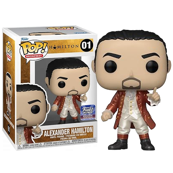 Funko Pop! Broadway Hamilton Alexander Hamilton 01 Exclusivo