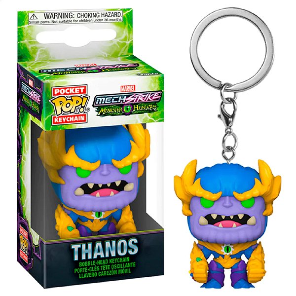 Funko Pop! Keychain Chaveiro Marvel Monster Hunters Thanos