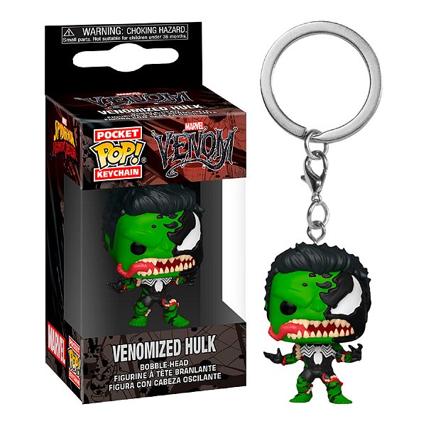 Funko Pop! Keychain Chaveiro Marvel Venomized Hulk