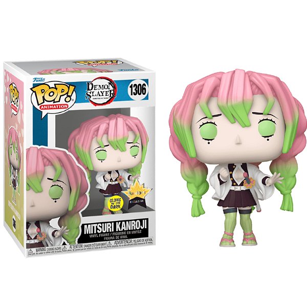 Funko Pop! Animation Demon Slayer Mitsuri Kanroji 1306 Exclusivo Glow
