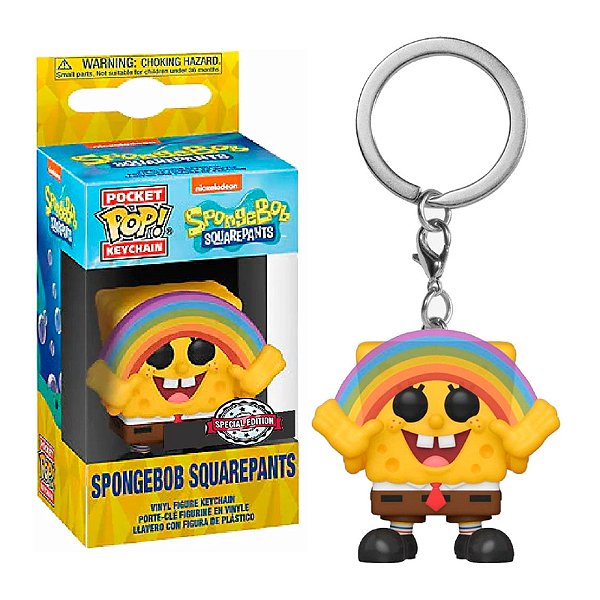 Funko Pop! Keychain Chaveiro SpongeBob SquarePants Bob Esponja Exclusivo