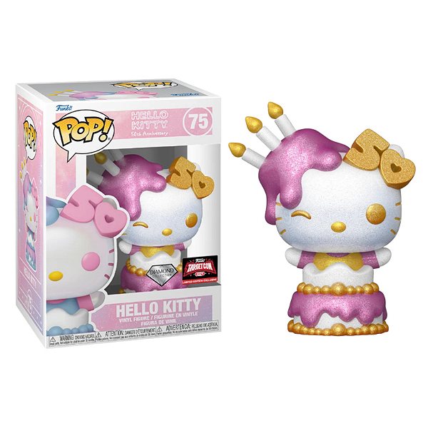 Funko Pop! Sanrio Hello Kitty 75 Exclusivo Diamond
