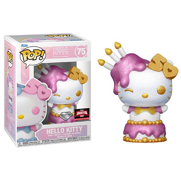 Funko Pop! Hello Kitty 50th Anniversary 50th 75 Diamond Exclusivo