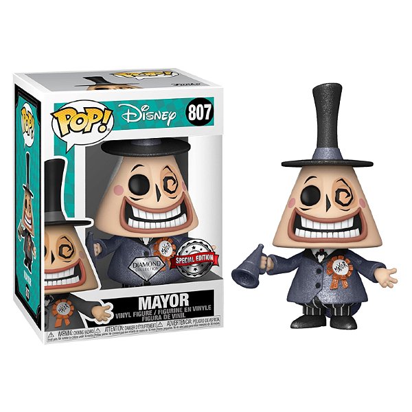 Funko Pop! Disney O Estranho Mundo de Jack Mayor 807 Diamond Exclusivo