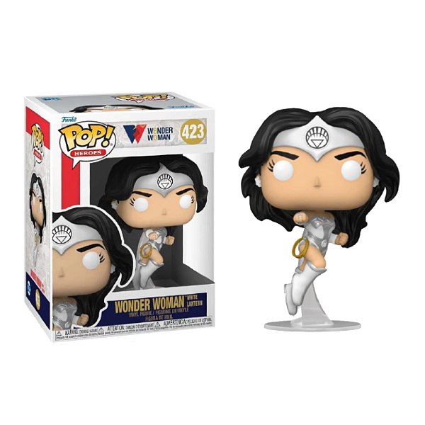 Funko Pop! Heroes Mulher Maravilha  Wonder Woman White Lantern 423
