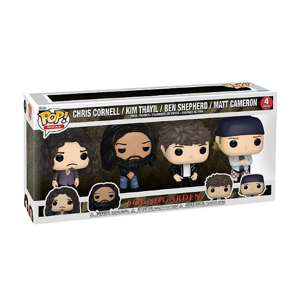 Funko Pop! Rocks Soundgarden 4 Pack