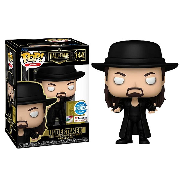 Funko Pop! WWE Hall Of Fame Undertaker 144 Exclusivo 5,000 Pcs