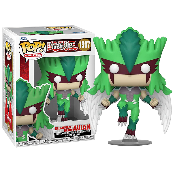 Funko Pop! Animation Yu-Gi-Oh! Elemental Hero Avian 1597