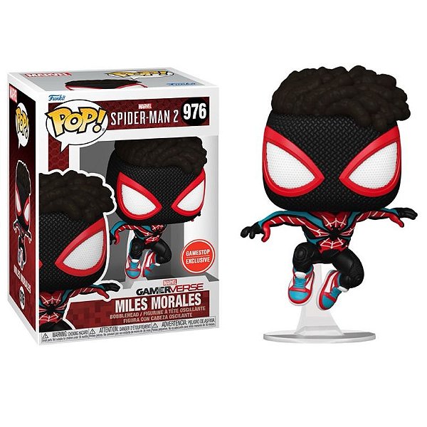 Funko Pop! Marvel Game Spider Man 2 Miles Morales 976 Exclusivo
