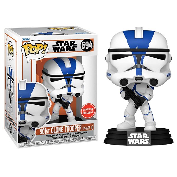 Funko Pop! Television Star Wars 501ST Clone Trooper 694 Exclusivo