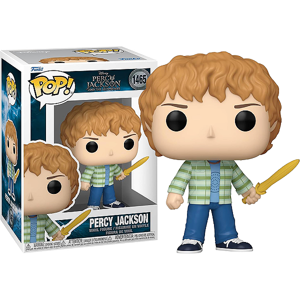 Funko Pop! Filme Disney Percy Jackson e os Olimpianos Percy Jackson 1465