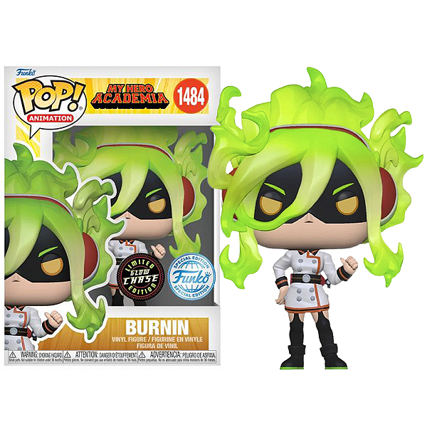 Funko Pop! Animation My Hero Academia Burnin 1484 Exclusivo Glow Chase