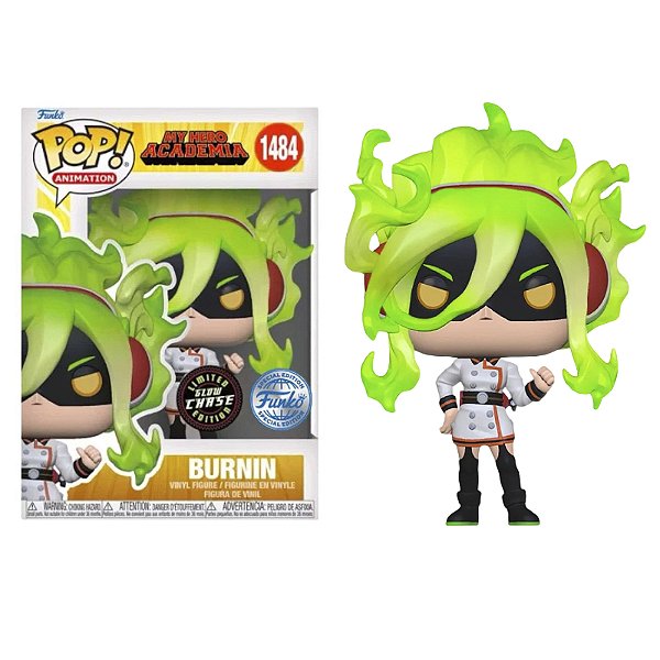 Funko Pop! Animation My Hero Academia Burnin 1484 Exclusivo Glow Chase