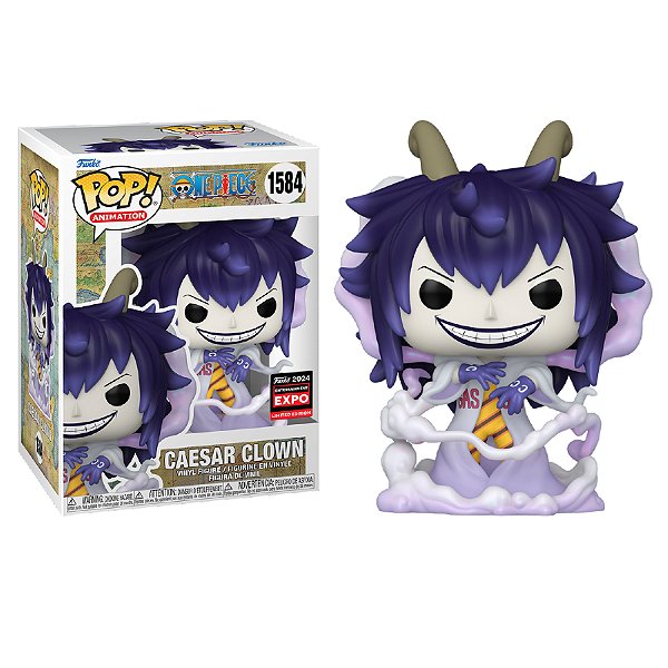 Funko Pop! Animation One Piece Caesar Clown 1584 Exclusivo