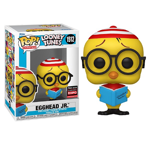 Funko Pop! Animation Looney Tunes Piu Piu Egghead Jr 1512 Exclusivo