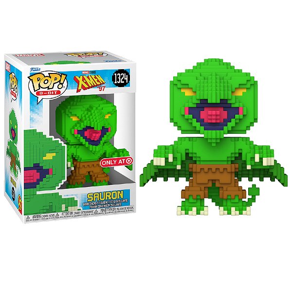 Funko Pop! 8-Bit Marvel X-Men Sauron 1324 Exclusivo